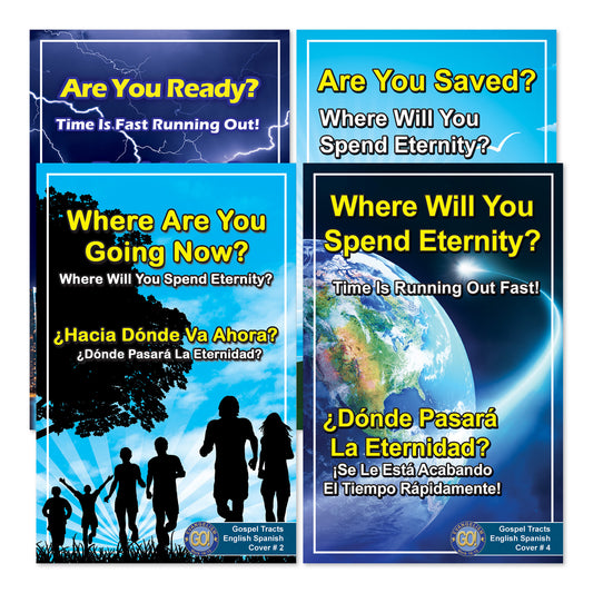 English & Spanish Gospel Bible Tracts