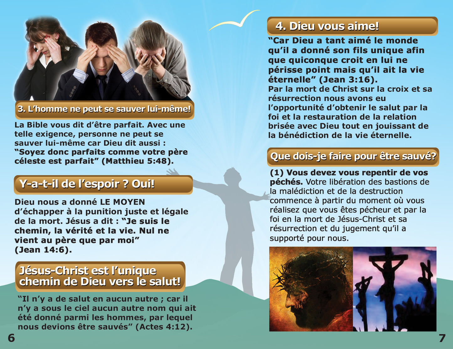French Gospel Bible Tracts