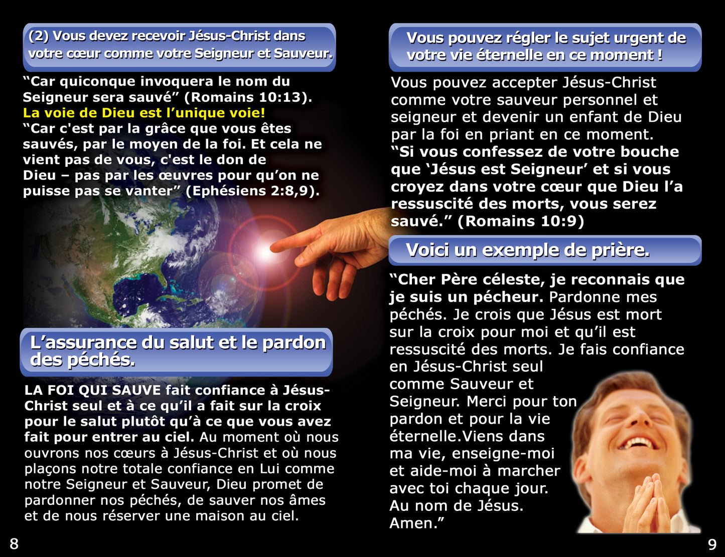 French Gospel Bible Tracts