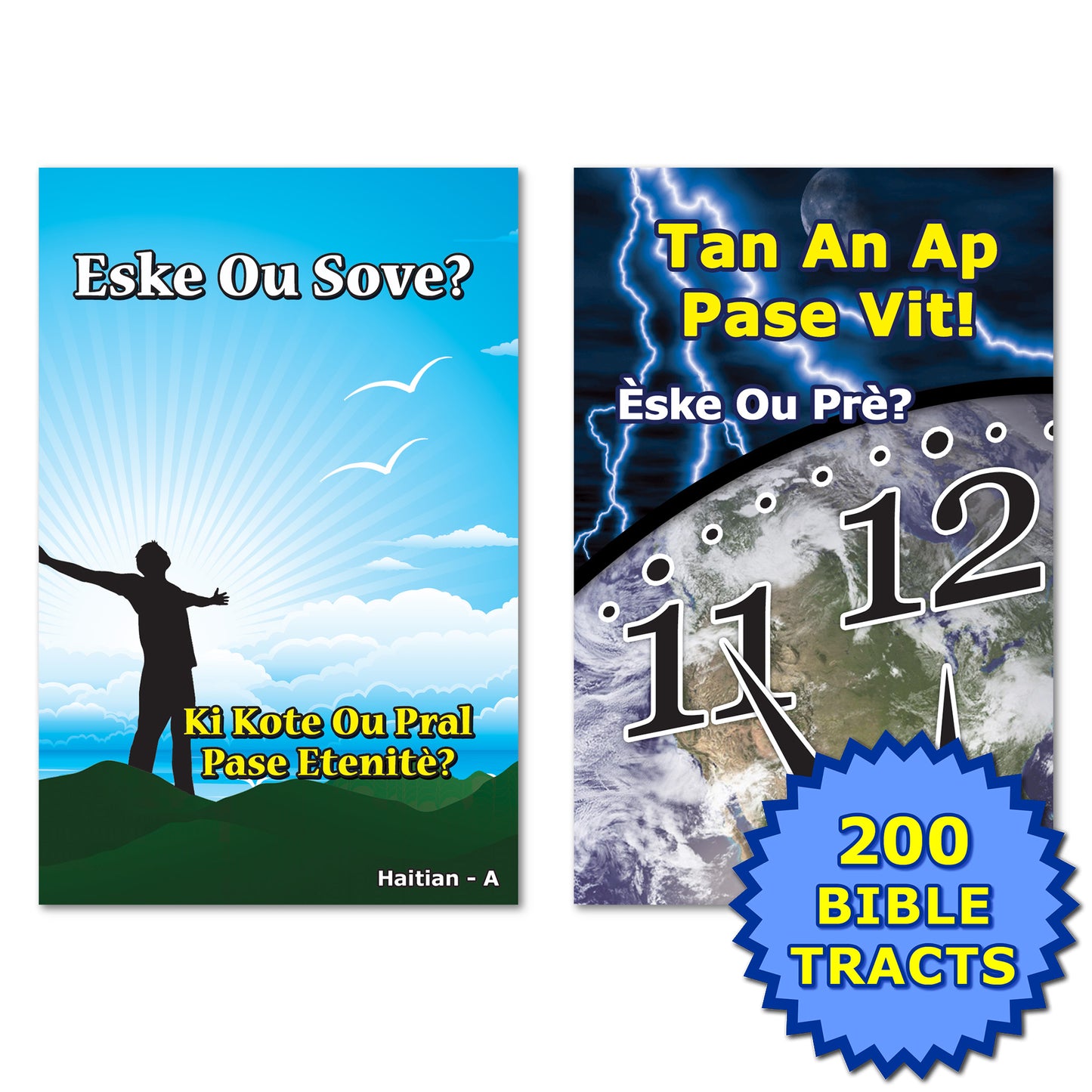 Haitian Gospel Bible Tracts