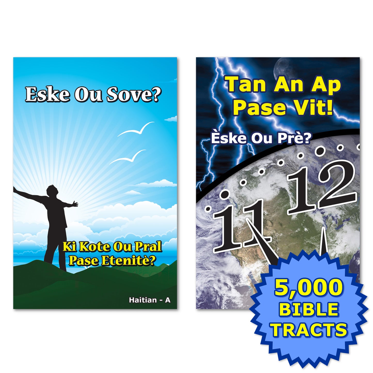Haitian Gospel Bible Tracts