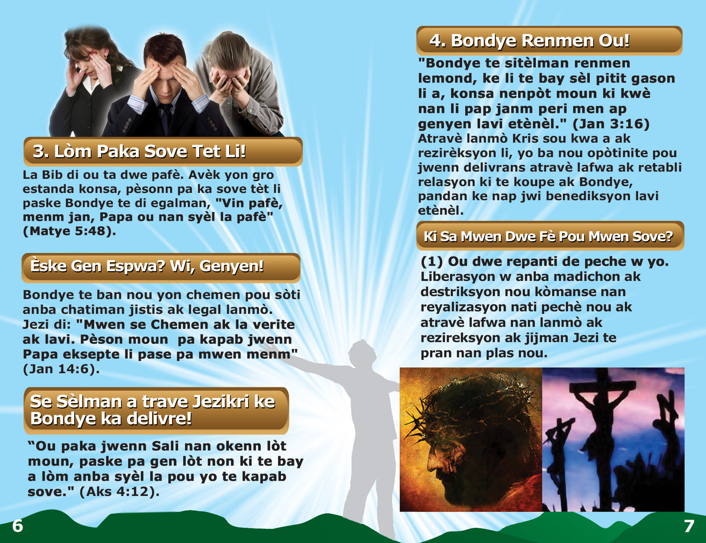 Haitian Gospel Bible Tracts
