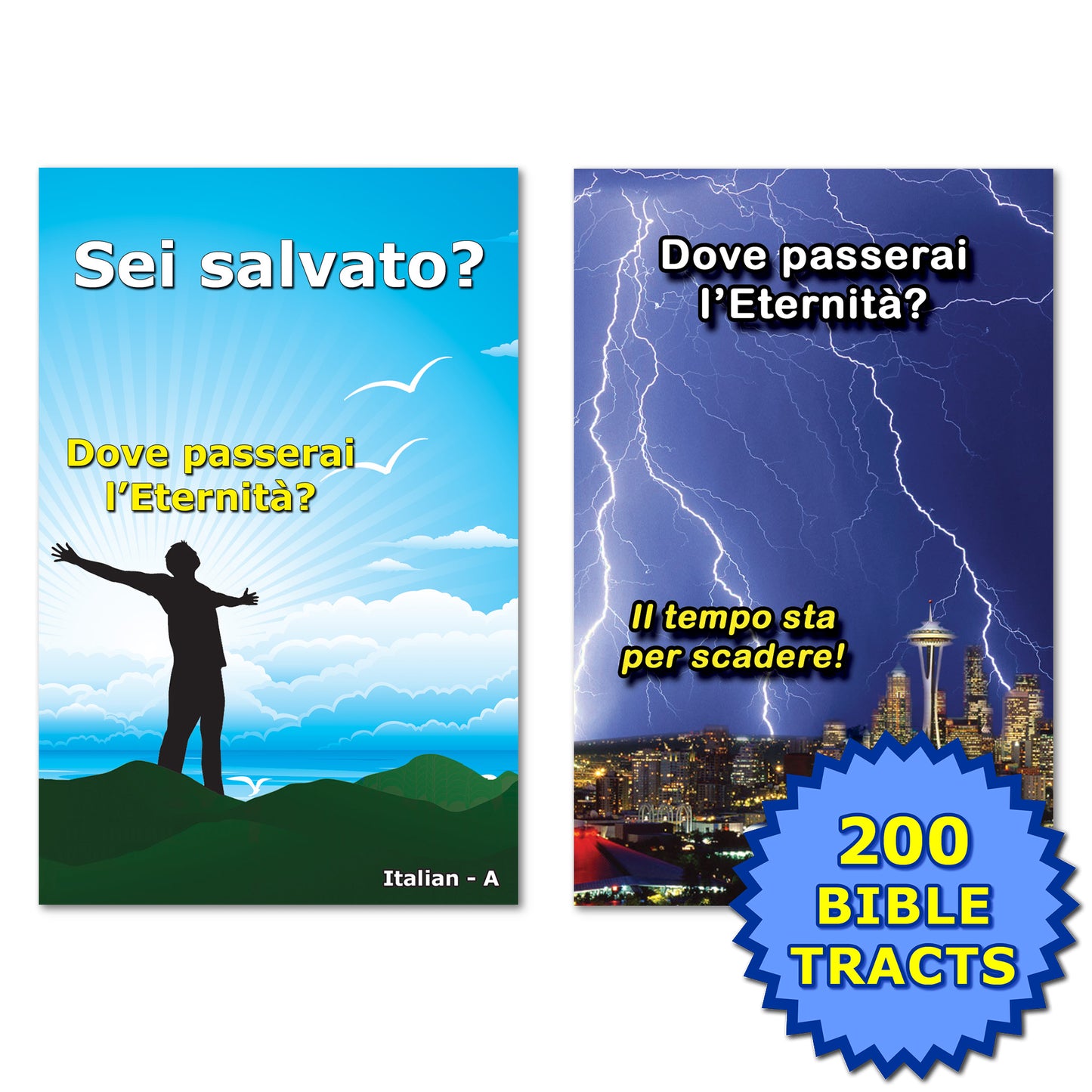 Italian Gospel Bible Tracts