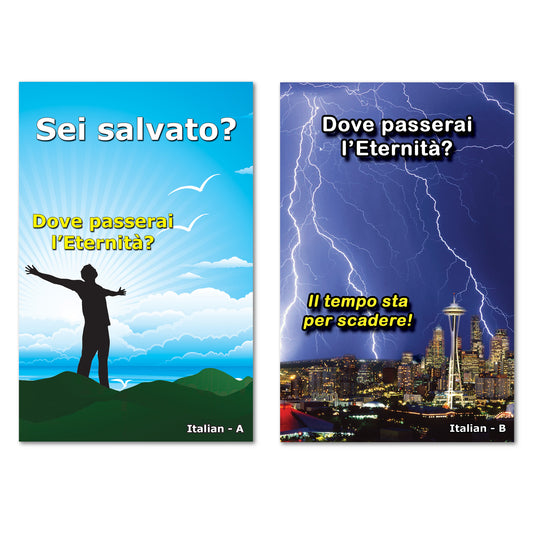 Italian Gospel Bible Tracts