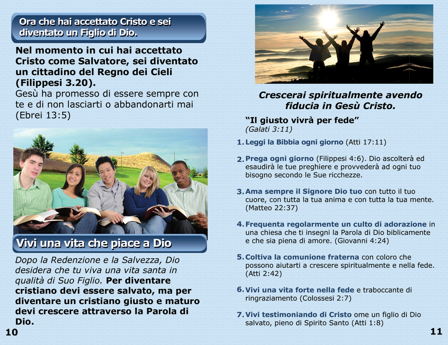 Italian Gospel Bible Tracts