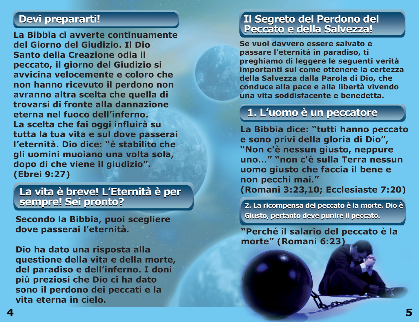 Italian Gospel Bible Tracts