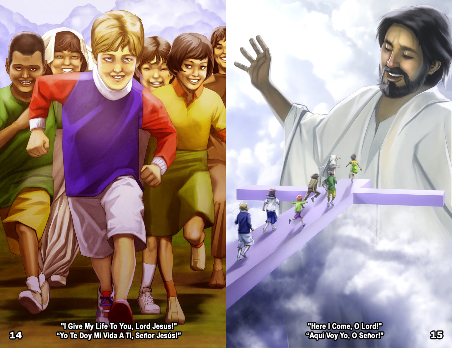 Kid's English & Spanish Gospel Bible Tracts