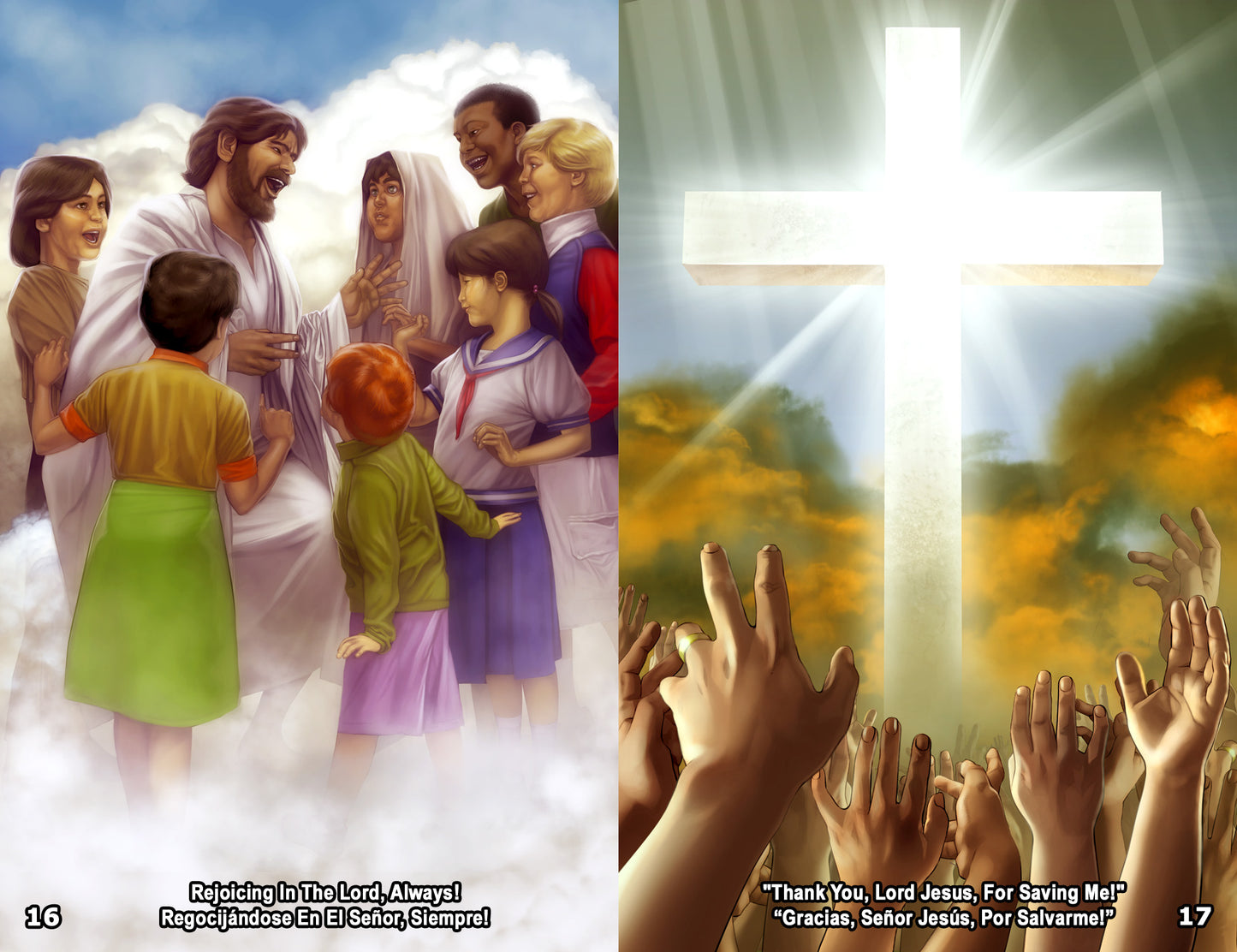 Kid's English & Spanish Gospel Bible Tracts
