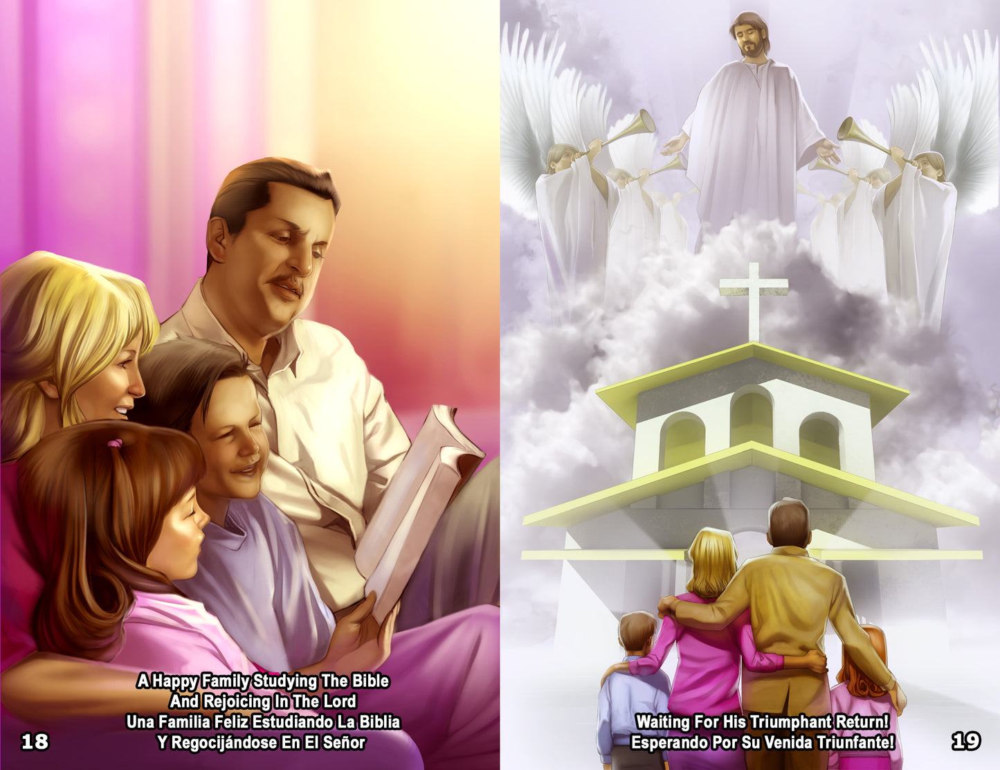 Kid's English & Spanish Gospel Bible Tracts