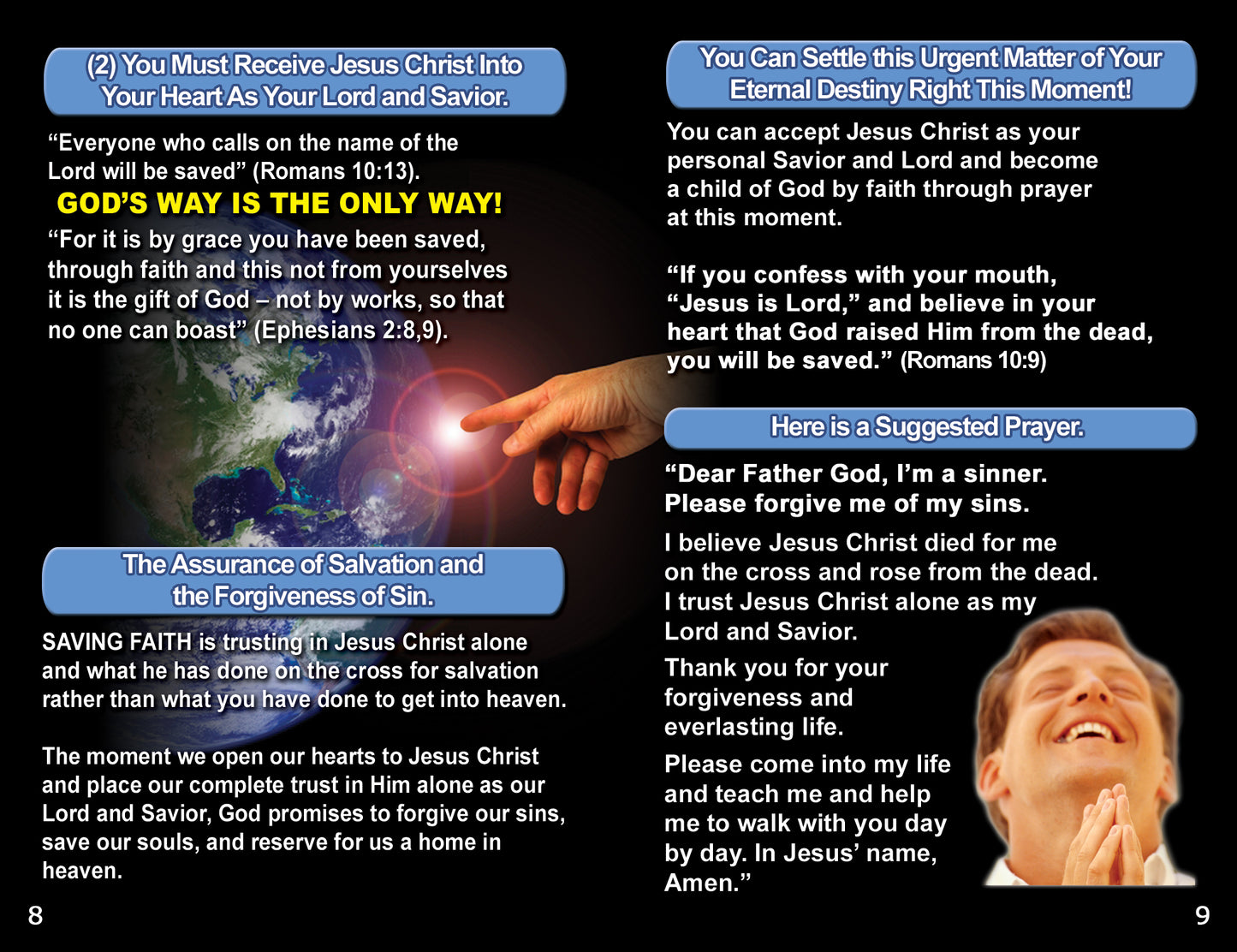 English NIV Gospel Bible Tracts - BibleTracts.org - GO! Evangelism