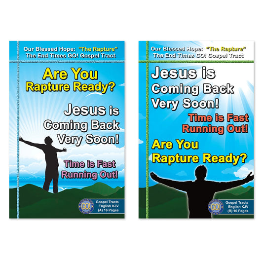 English Rapture Gospel Bible Tracts
