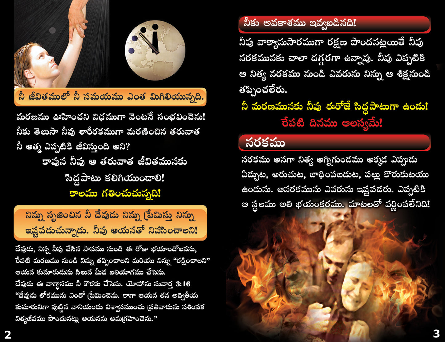 Telugu Gospel Bible Tracts