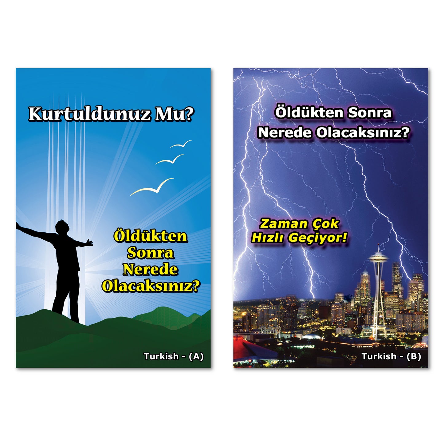 Turkish Gospel Bible Tracts
